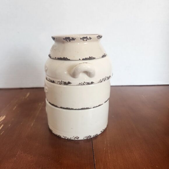 Stackable Ceramic Distressed Look Measuring Cups by LTD Commodities - Picture 6 of 9